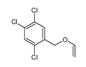 1,2,4-trichloro-5-(ethenoxymethyl)benzene结构式