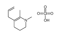 1,6-dimethyl-5-prop-2-enyl-3,4-dihydro-2H-pyridine,perchloric acid结构式