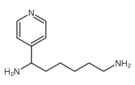 1-吡啶-4-己烷-1,6-二胺结构式