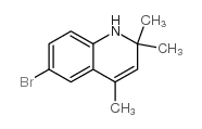 6-溴-1,2-二氢-2,2,4-三甲基喹啉结构式
