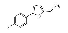 [5-(4-fluorophenyl)furan-2-yl]methanamine Structure