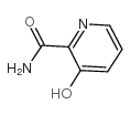 2-Pyridinecarboxamide,3-hydroxy- Structure