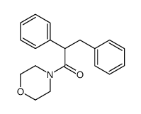 1-morpholin-4-yl-2,3-diphenylpropan-1-one Structure