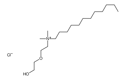dodecyl-[2-(2-hydroxyethoxy)ethyl]-dimethylazanium,chloride Structure
