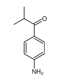 1-(4-aminophenyl)-2-methylpropan-1-one结构式