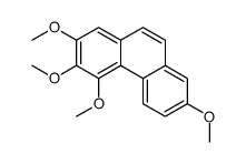 2,3,4,7-tetramethoxyphenanthrene Structure