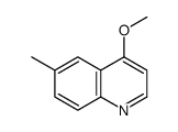 4-甲氧基-6-甲基喹啉结构式