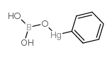 phenylmercuric borate Structure
