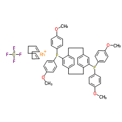 [Rh COD (R)-AnPhanephos]BF4, Rh 10.4%结构式