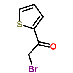 2-(2-溴乙酰基)噻吩结构式
