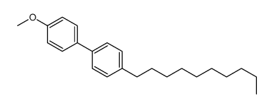 1-decyl-4-(4-methoxyphenyl)benzene结构式