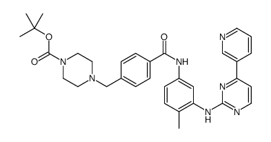 N-Boc-N-Desmethyl Imatinib structure