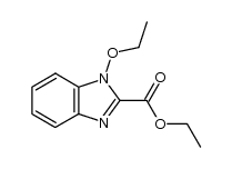 ethyl 1-ethoxy-2-benzimidazole carboxylate结构式