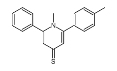 1-methyl-2-(4-methylphenyl)-6-phenylpyridine-4-thione结构式