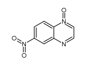 6-nitroquinoxaline-N1-oxide结构式