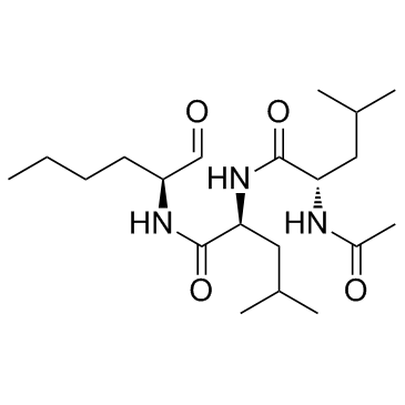 Calpain Inhibitor I Structure