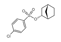endo-2-norbornyl p-chlorobenzenesulfonate Structure