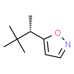 Isoxazole, 5-(1,2,2-trimethylpropyl)-, (S)- (9CI)结构式