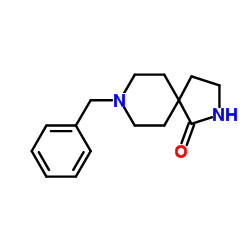 8-苄基-2,8-二氮杂螺[4.5]癸-1-酮结构式