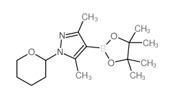 3,5-二甲基-1-(2-四氢吡喃基)-1H-吡唑-4-硼酸频哪酯图片