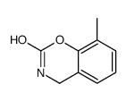 8-methyl-3,4-dihydro-1,3-benzoxazin-2-one结构式