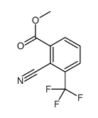 2-氰基-3-(三氟甲基)苯甲酸甲酯结构式