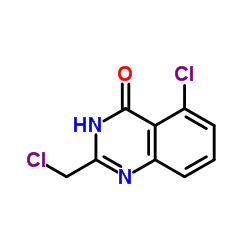 5-Chloro-2-chloromethyl-1H-quinazolin-4-one Structure