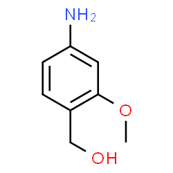 (4-氨基-2-甲氧基苯基)甲醇结构式