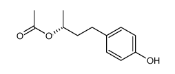 (R)-(+)-4-(4'-hydroxyphenyl)-2-butyl acetate Structure