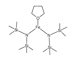 [Fe{N(SiMe3)2}2(tetrahydrofuran)]结构式