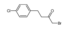 1-bromo-4-(4-chlorophenyl)butan-2-one结构式