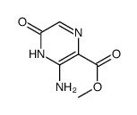 甲基 3-氨基-5-羟基吡嗪-2-羧酸结构式