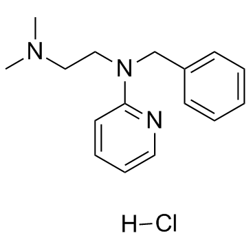 Tripelennamine (hydrochloride) structure