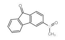 9H-Fluoren-9-one,3-(methylsulfinyl)- Structure