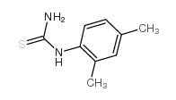 1-(2,4-Dimethylphenyl)-2-thiourea Structure