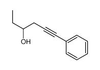 6-phenylhex-5-yn-3-ol Structure