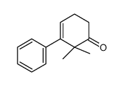 2,2-dimethyl-3-phenylcyclohex-3-en-1-one结构式