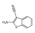 2-AMINOBENZO[B]THIOPHENE-3-CARBONITRILE Structure