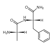 H-Ala-Phe-NH2结构式