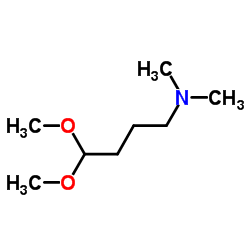 (4,4-Dimethoxy-butyl)-dimethyl-amine Structure