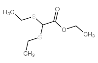 二(乙硫基)乙酸乙酯结构式