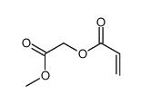 2-Propenoic acid,2-methoxy-2-oxoethyl ester Structure