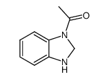 1H-Benzimidazole, 1-acetyl-2,3-dihydro- (9CI)结构式