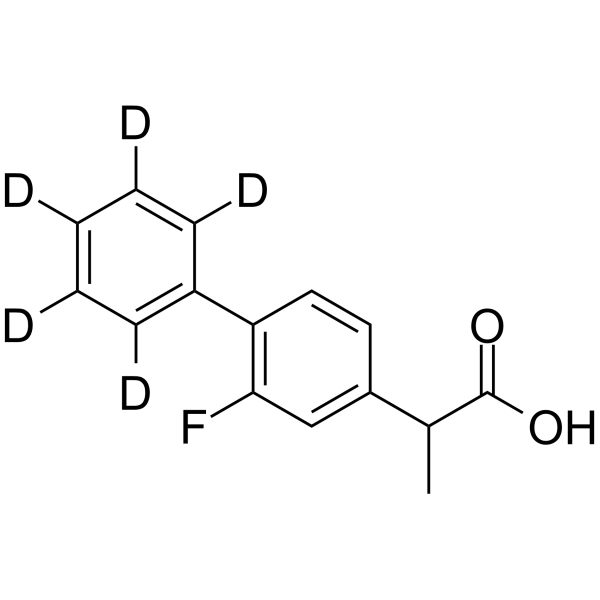 Flurbiprofen-d5结构式