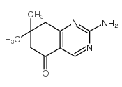 2-氨基-7,7-二甲基-7,8-二氢喹唑啉-5(6h)-酮结构式