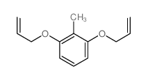 Benzene,2-methyl-1,3-bis(2-propen-1-yloxy)- structure