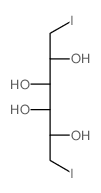 Galactitol,1,6-dideoxy-1,6-diiodo-结构式