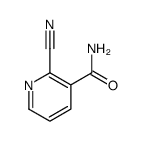 2-氰基吡啶-3-羧酰胺结构式