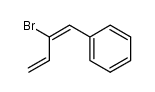 (E)-2-Bromo-1-phenyl-1,3-butadiene Structure