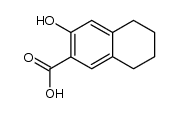 6-hydroxytetralin-7-carboxylic acid Structure